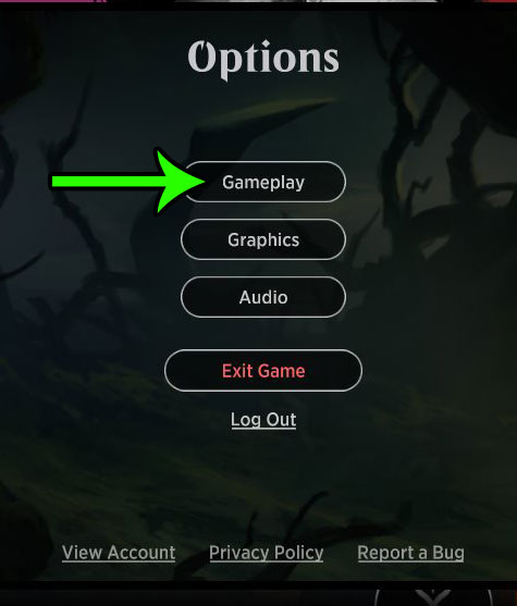 mtg arena gameplay settings