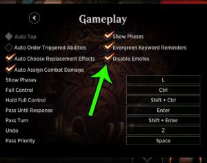 how disable emotes mtg arena 3 How to Disable Emotes in MTG Arena