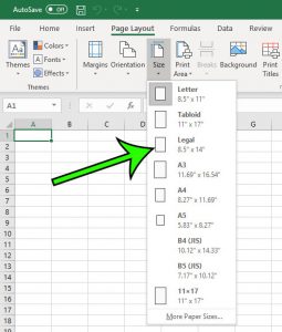 how change legal paper excel 3 How to Switch to Legal Page Size in Excel for Office 365