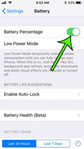 how put battery percentage iphone 5c 3 How to Put the Battery Percentage on the iPhone 5C