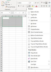 how add cell borders excel 3 How to Add Cell Borders in Excel for Office 365