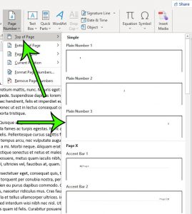how insert page numbers microsoft word 3 How to Put Page Numbers at the Top Right in Microsoft Word