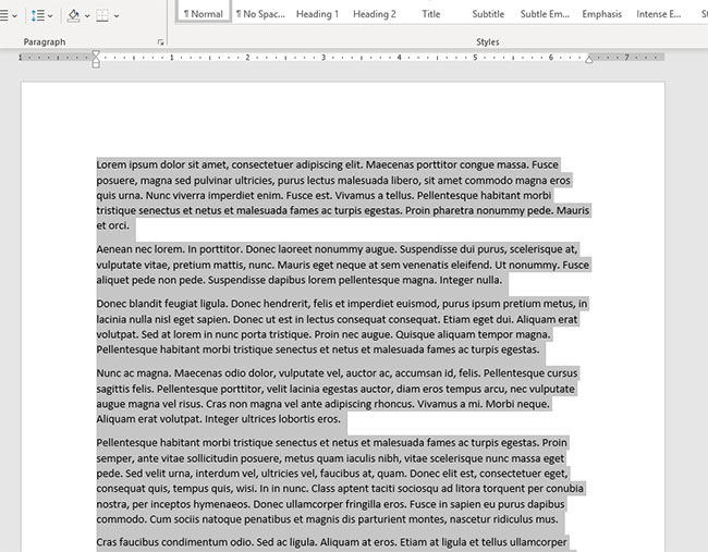 How to Double Space in Word Office 365 Support Your Tech