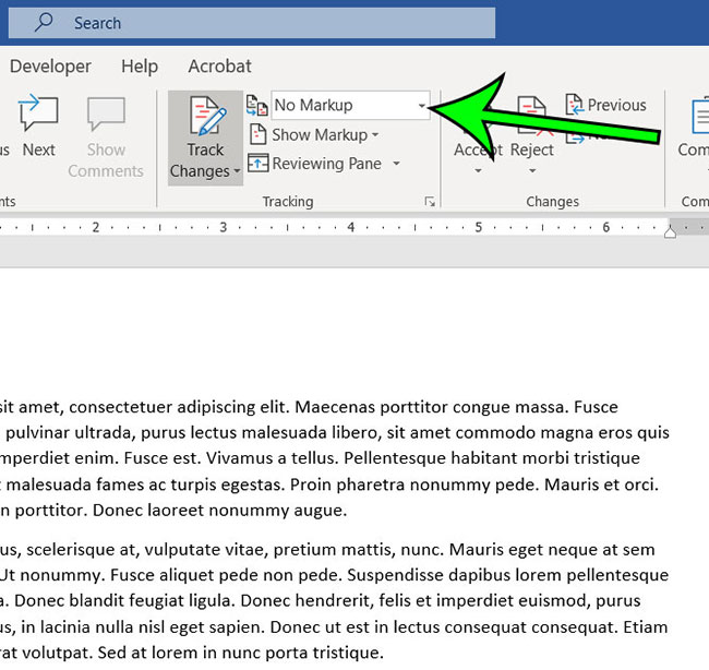 how to hide comments in Word