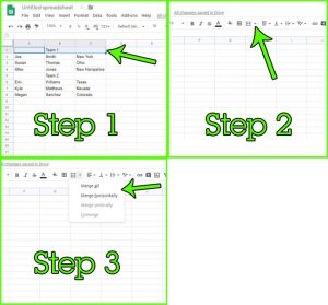 how to merge cells in google sheets How to Merge Cells in Google Sheets