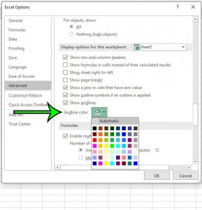 how make gridlines darker excel 4 How to Make Gridlines Darker in Excel 2016