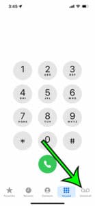 how to retrieve voicemail on iPhone