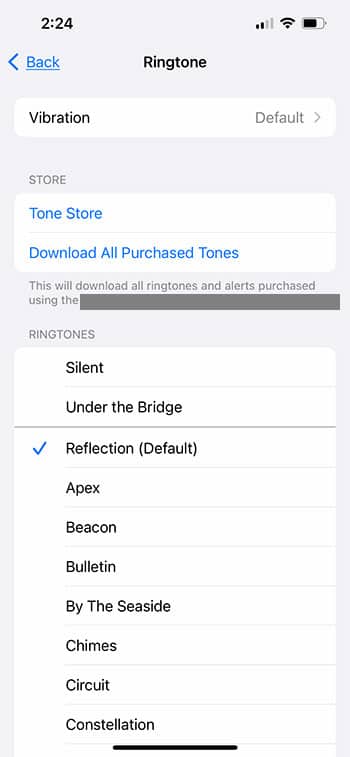 how to change your ringtone on iPhone 13