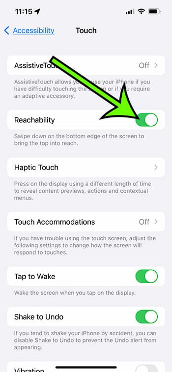 how to use reachability on iPhone 13