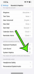how to disable system haptics on iPhone 14
