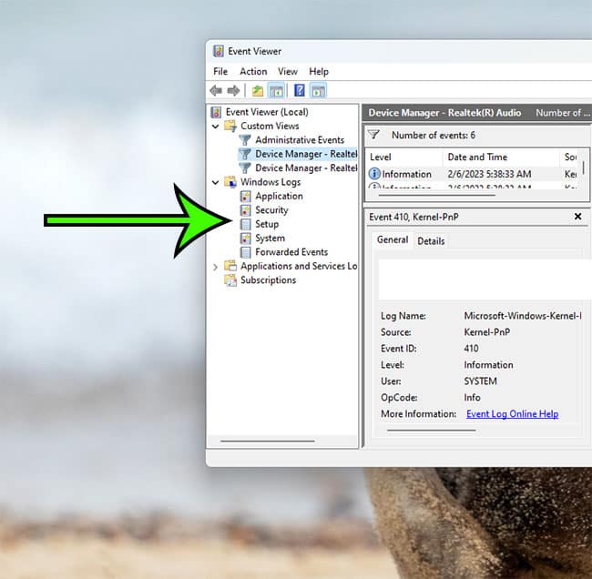 How to check event logs in windows 11 a step by step guide